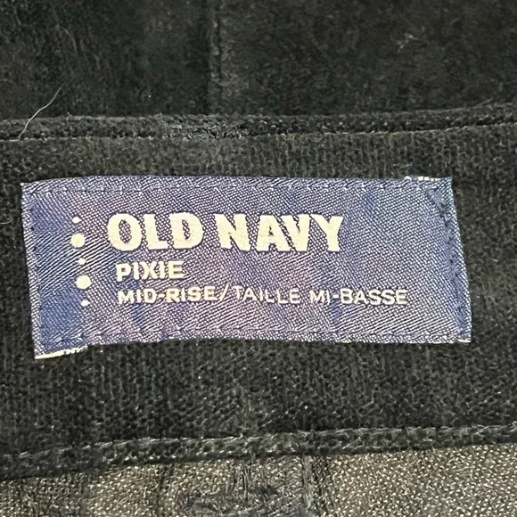 Old Navy Green Velvet Pants Size 6P - Picture 2 of 7